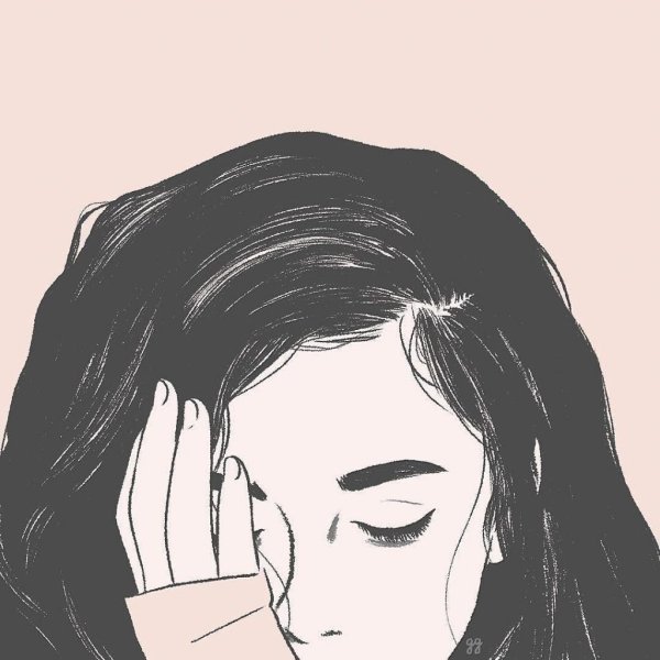 Аватарка плачущая девушка