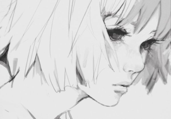 Аниме плачет профиль