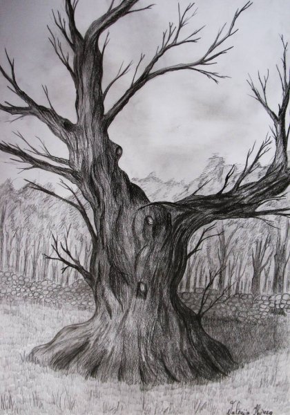 Грустное дерево