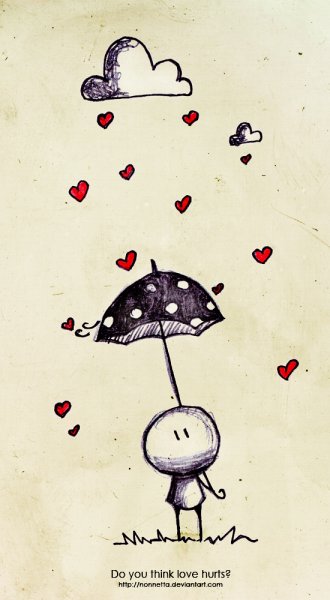 Милые рисунки карандашом про любовь