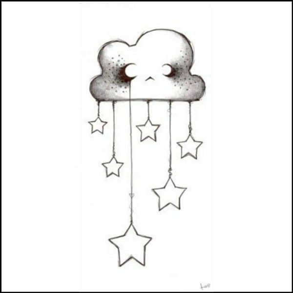 Небольшие рисунки для срисовки легкие