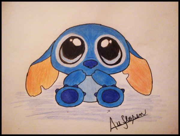 Грустный стичь карандаш