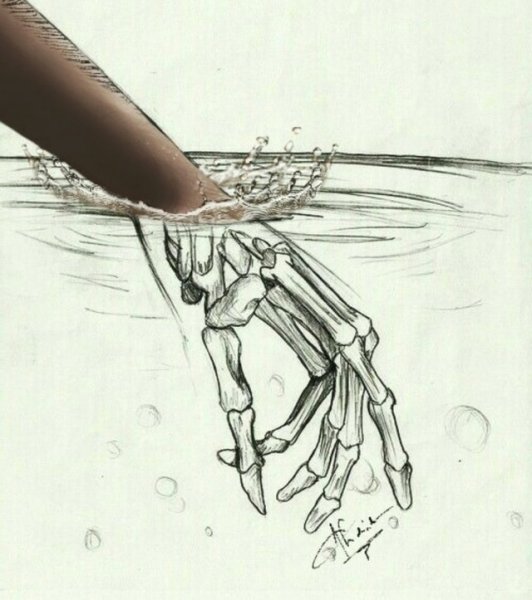 Рисунки простым карандашом грустные Наброски