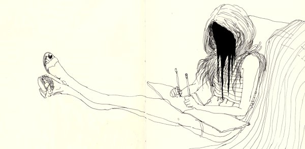 Скетчбук депрессия