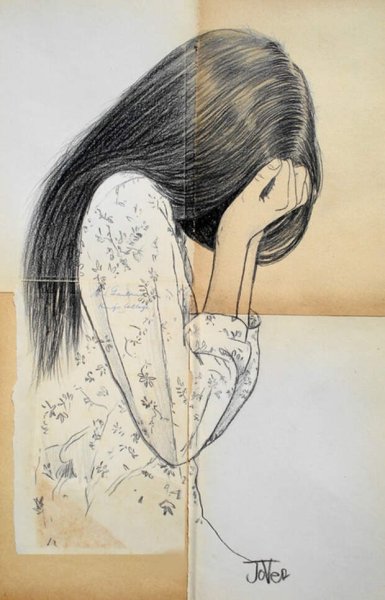 Грустные рисунки