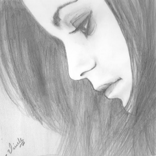 Рисунки на свободную тему девушки