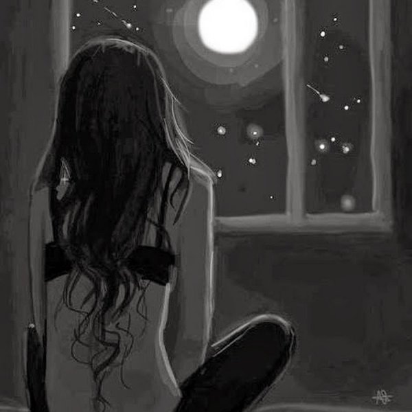 Картинки грусти и одиночества для девушки