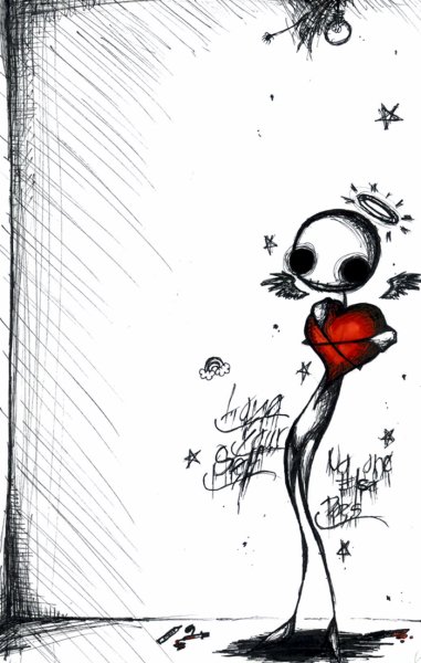 Грустные рисунки