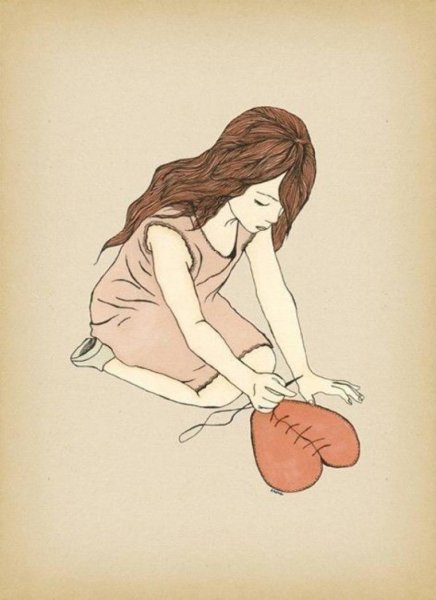 Девочка с разбитым сердцем