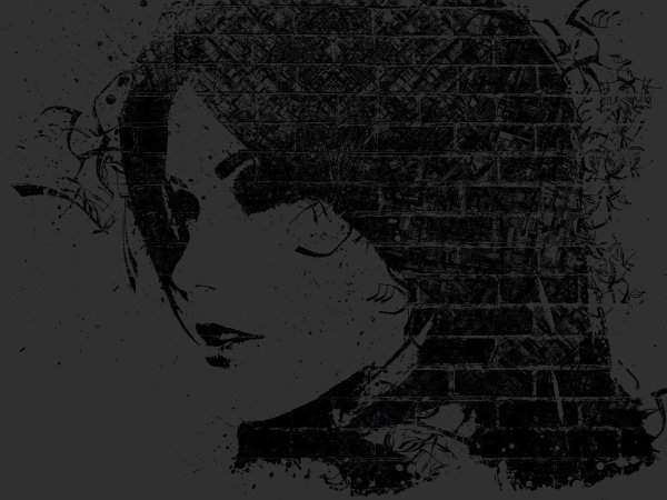 Девушка Минимализм