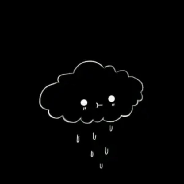 Грустное облачко