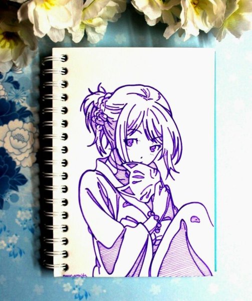 Скетчбуки аниме