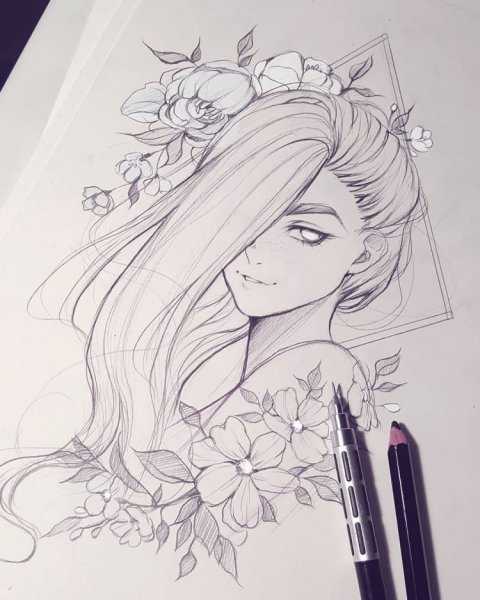 Скетчбук. Аниме