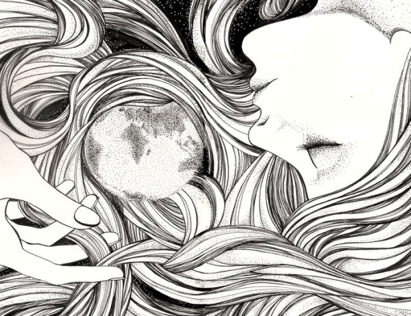 Рисунки для срисовки в скетчбук аниме