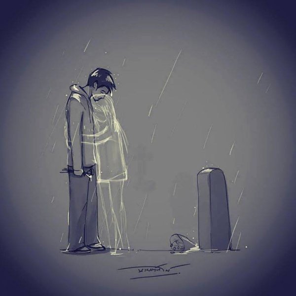 Грустный призрак