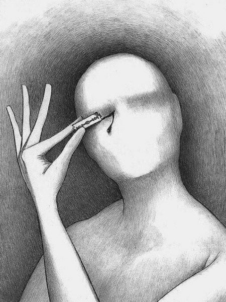 Грустные рисунки