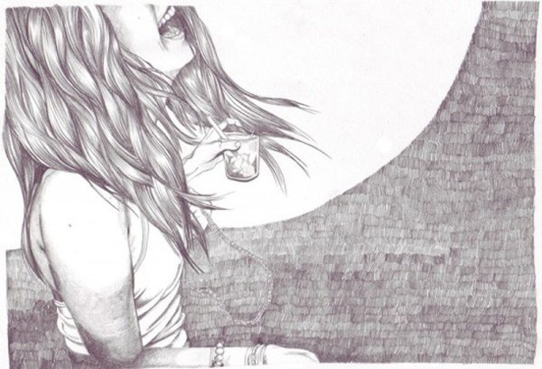 Красивые рисунки карандашом грустные