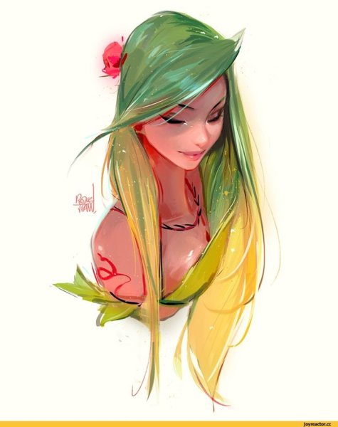 Крутые девушки карандашом