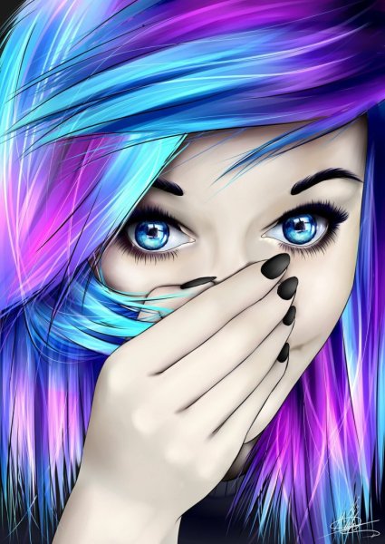 Рисунки для срисовки 3 подруги