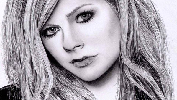 Avril Lavigne портрет