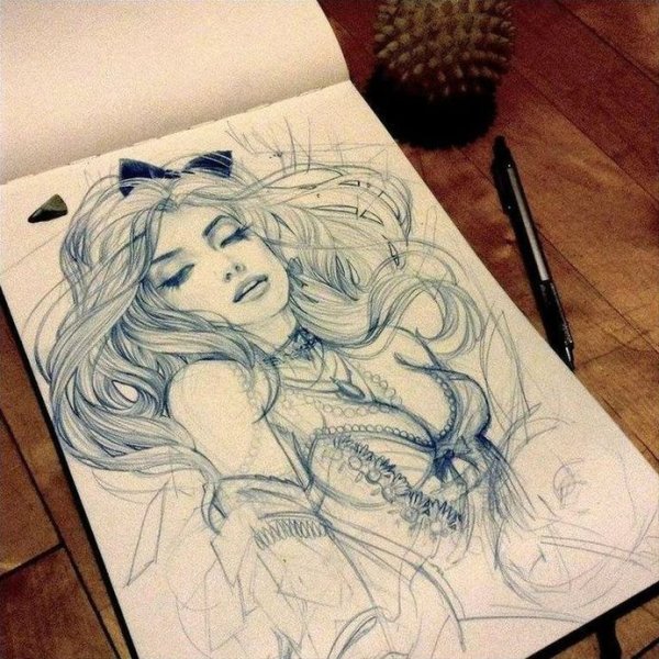 Красивые рисунки для л д