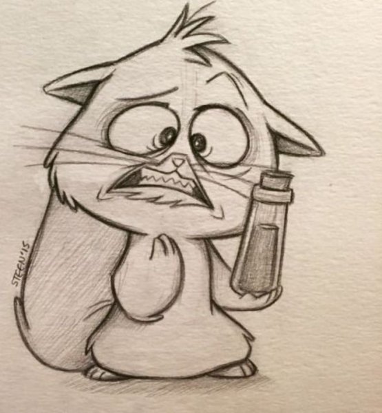 Милые рисунки карандашом