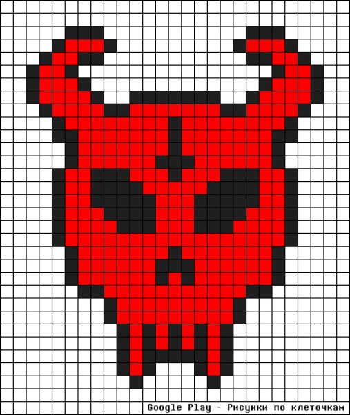 Рисование по клеточкаv