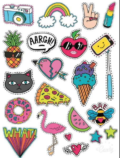 Стикеры для распечатки