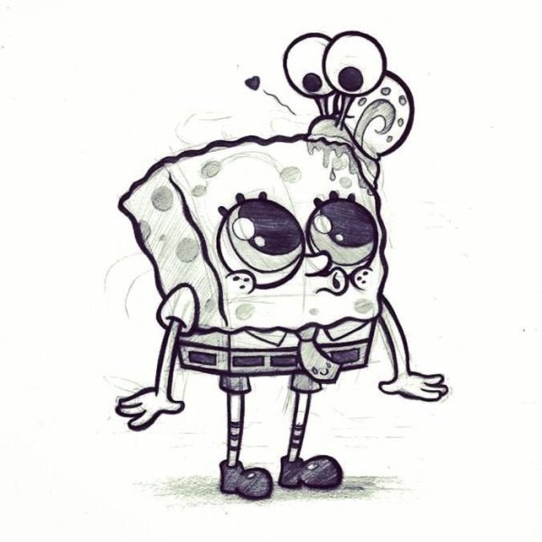 Прикольные маленькие рисунки карандашом