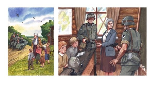 Лев Кассиль у классной доски