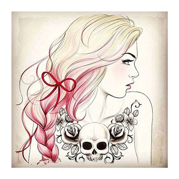 Картинки девушки нарисованные