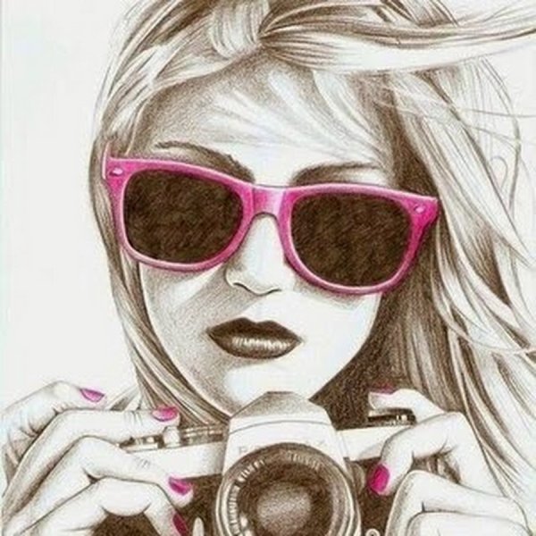 Рисунок на аватарку для женщины