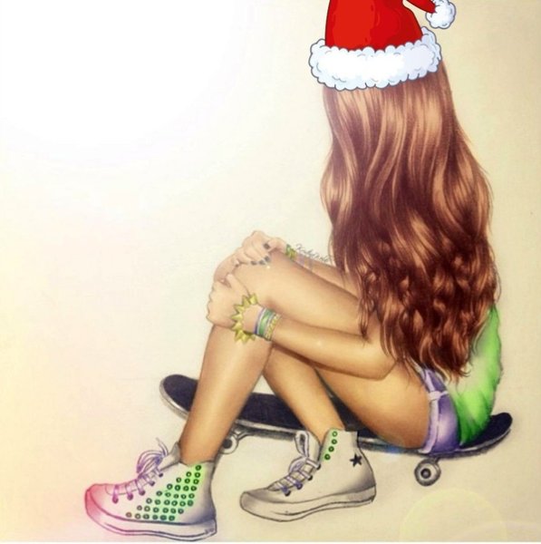 Классные красивые рисунки для девочек