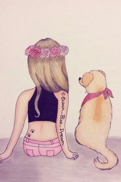 Классные девчонки для срисовки