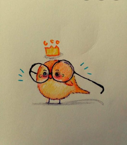 Лёгкие рисунки цветные карадашами