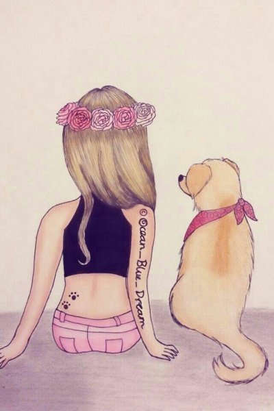 Классные девчонки для срисовки