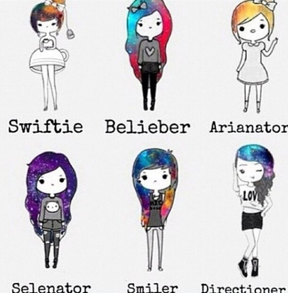 Рисунки для личного дневника для девочек