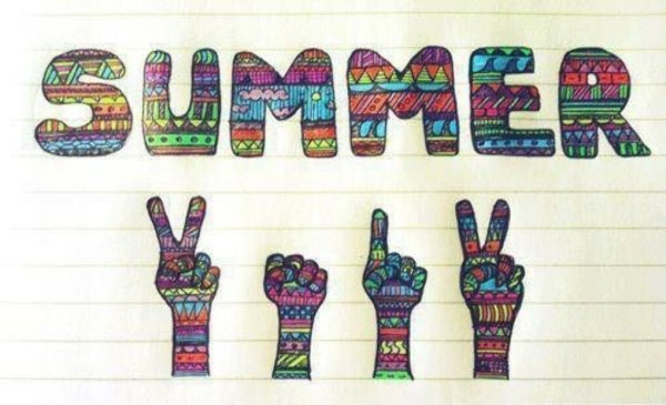 Рисунки для ЛД лето