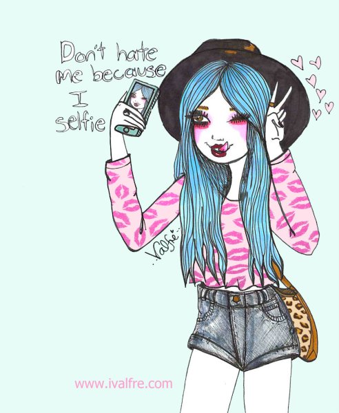 Рисунки для личного дневника для девочек