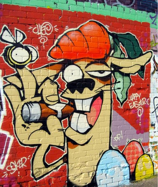 Рисунки в стиле граффити