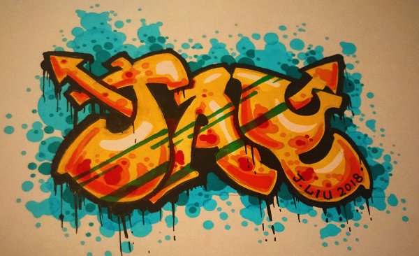 Рисунки в стиле граффити