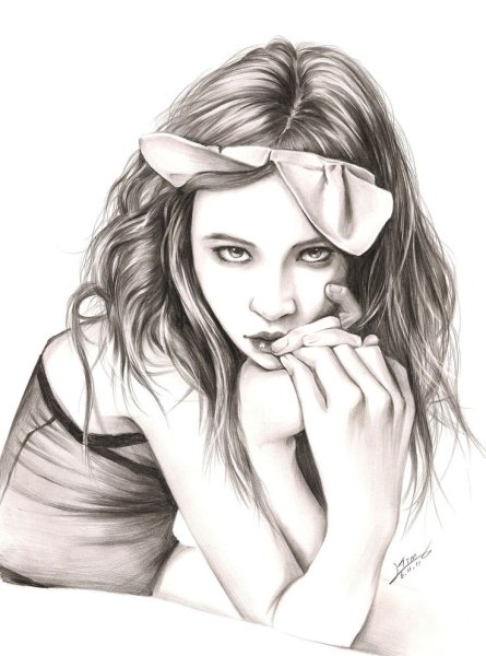 Девушка арт