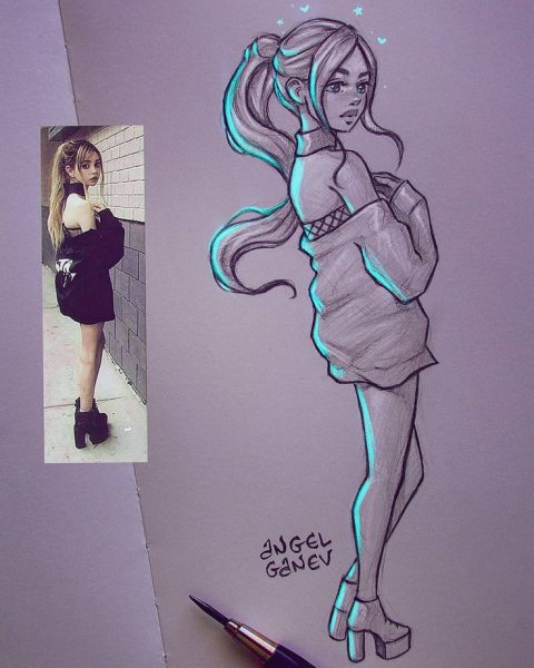 Идеи для рисования людей