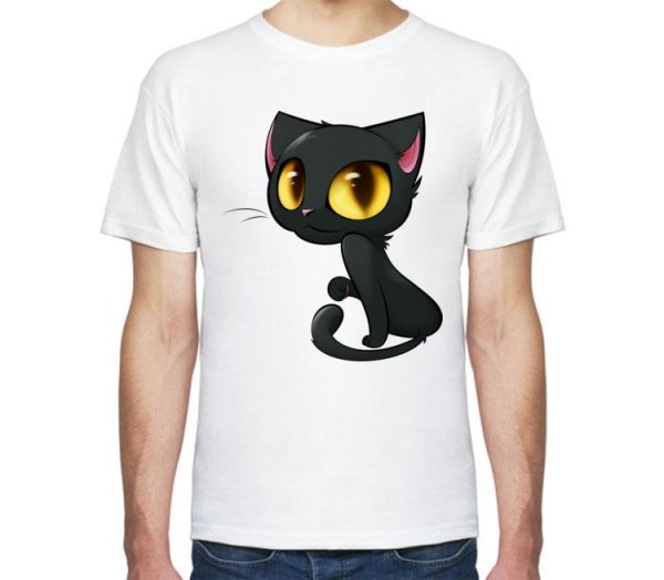 Футболка кошка