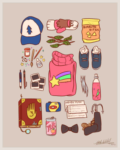 Маленькие рисунки для личного дневника