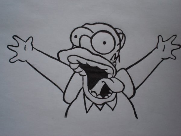 Рисунки маркерами