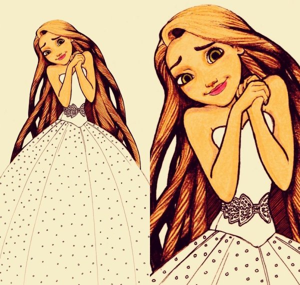 Интересные рисунки для девочек