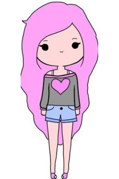 Рисунки для срисовки девочки