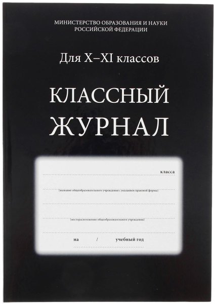 Классные журналы для школы