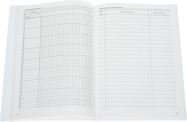 Классный журнал бумажный